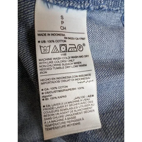 Old Navy Resort Mini Denim Dress - Picture 8 of 10